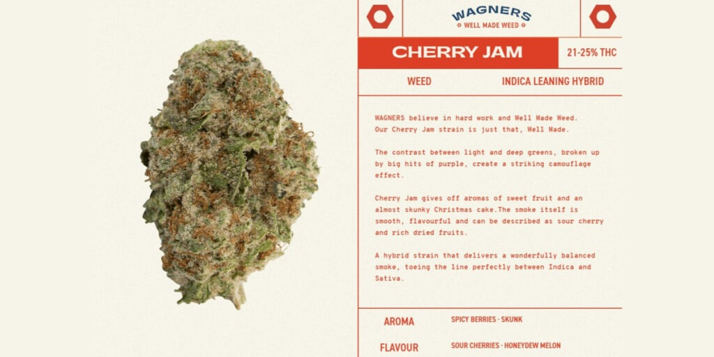 Wagners Cherry Jam Dried Flower